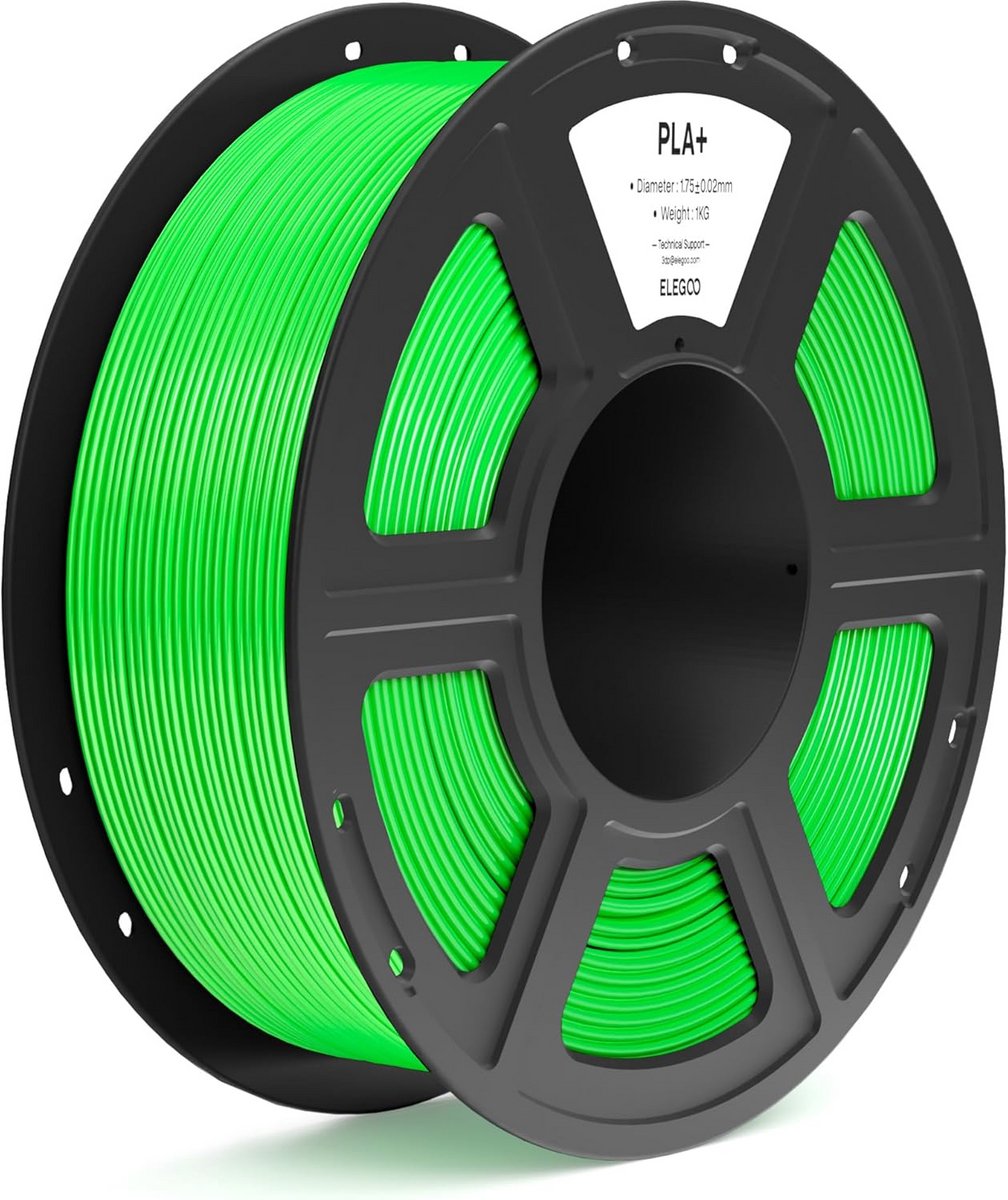 PLA+ Filament 1,75mm 1kg Lichtgroen voor 3D Printers