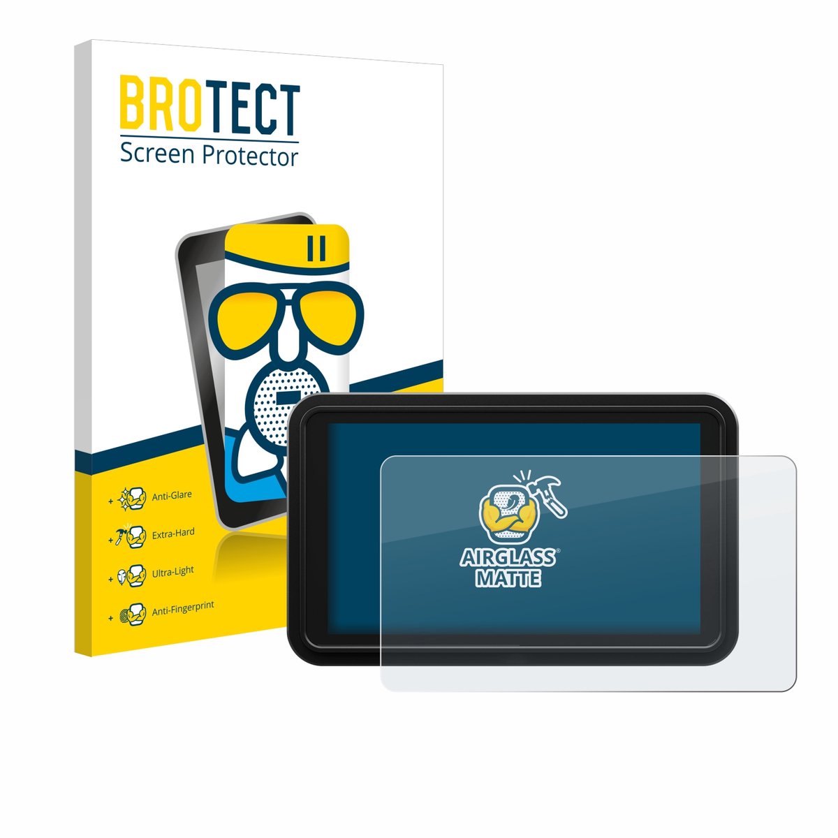 BROTECT - Screenprotector voor Atomos Shinobi 2 - Folie Beschermfolie Beschermglas matte