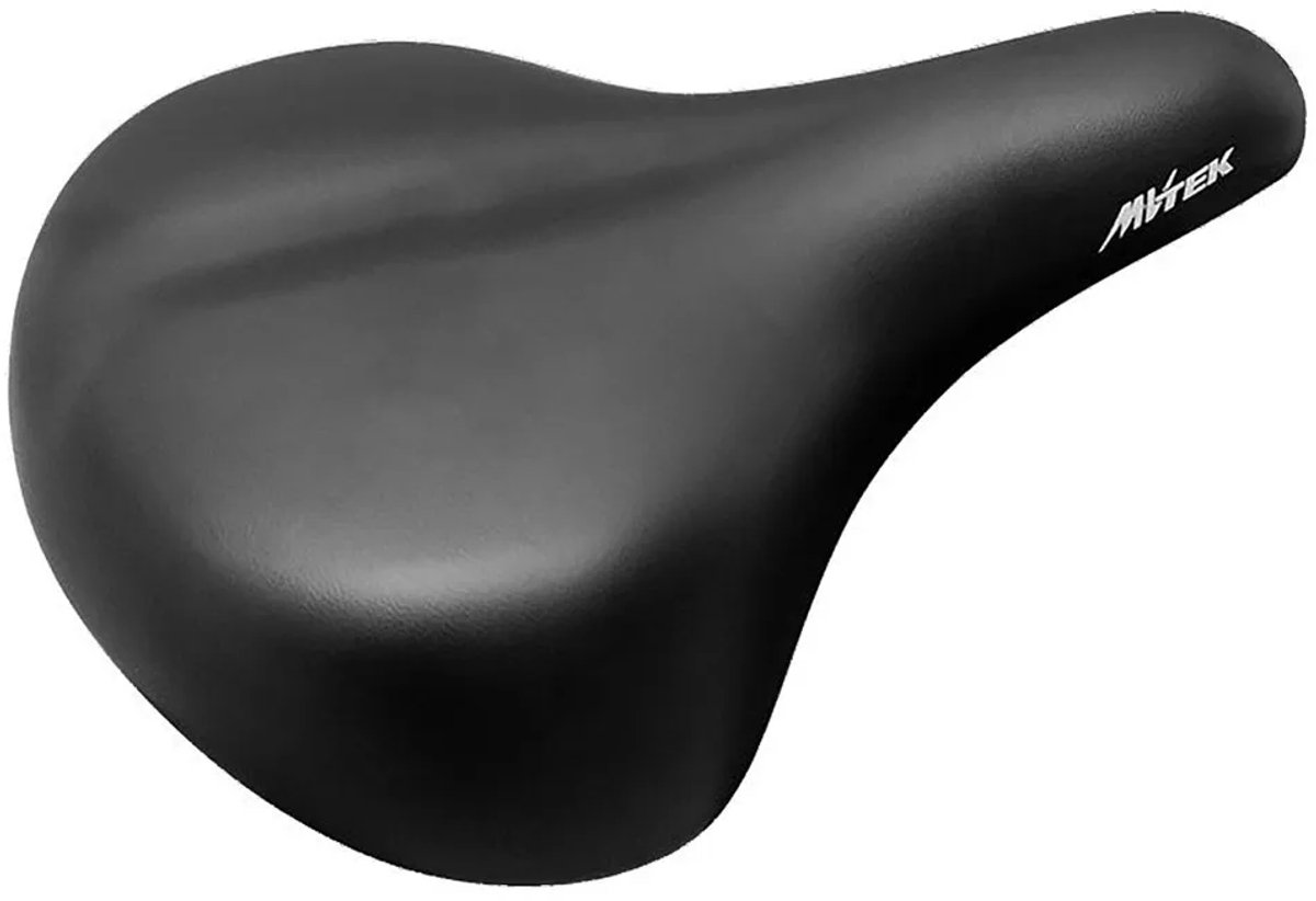 Mvtek City Zadel Zwart 210 mm Man,Vrouw