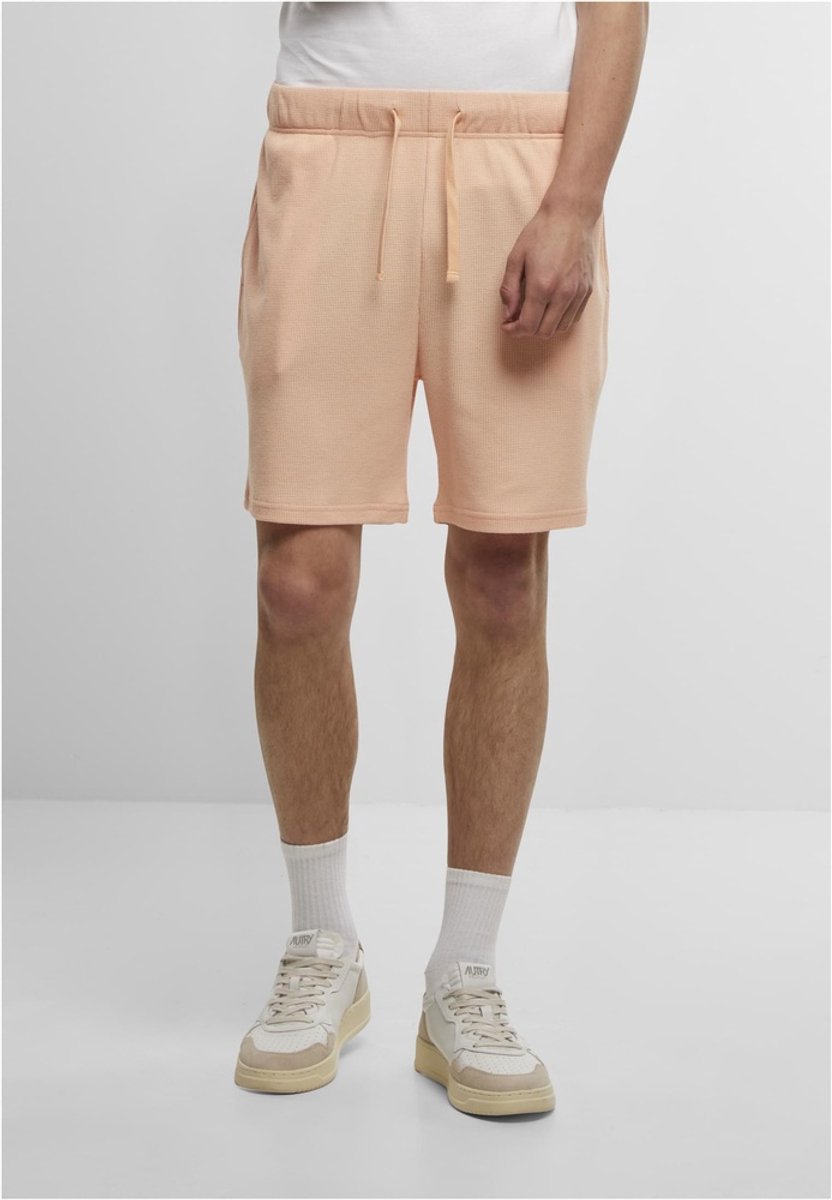 Urban Classics Waffle Sweat Korte broek S Perzik