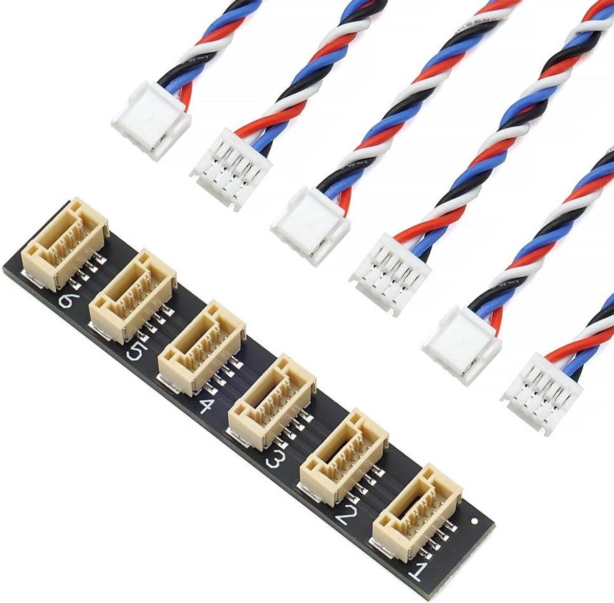 I2C CAN Bus Expander Splitter voor Pixhawk Flight Controllers met 6 Poorten