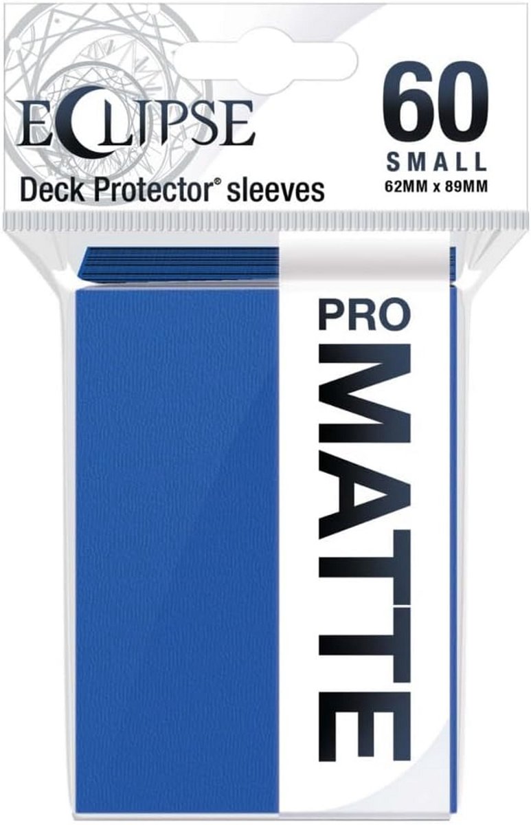 Matte Kaarthoezen voor Kleine Trading Cards - 60 Stuks - Pacific Blue