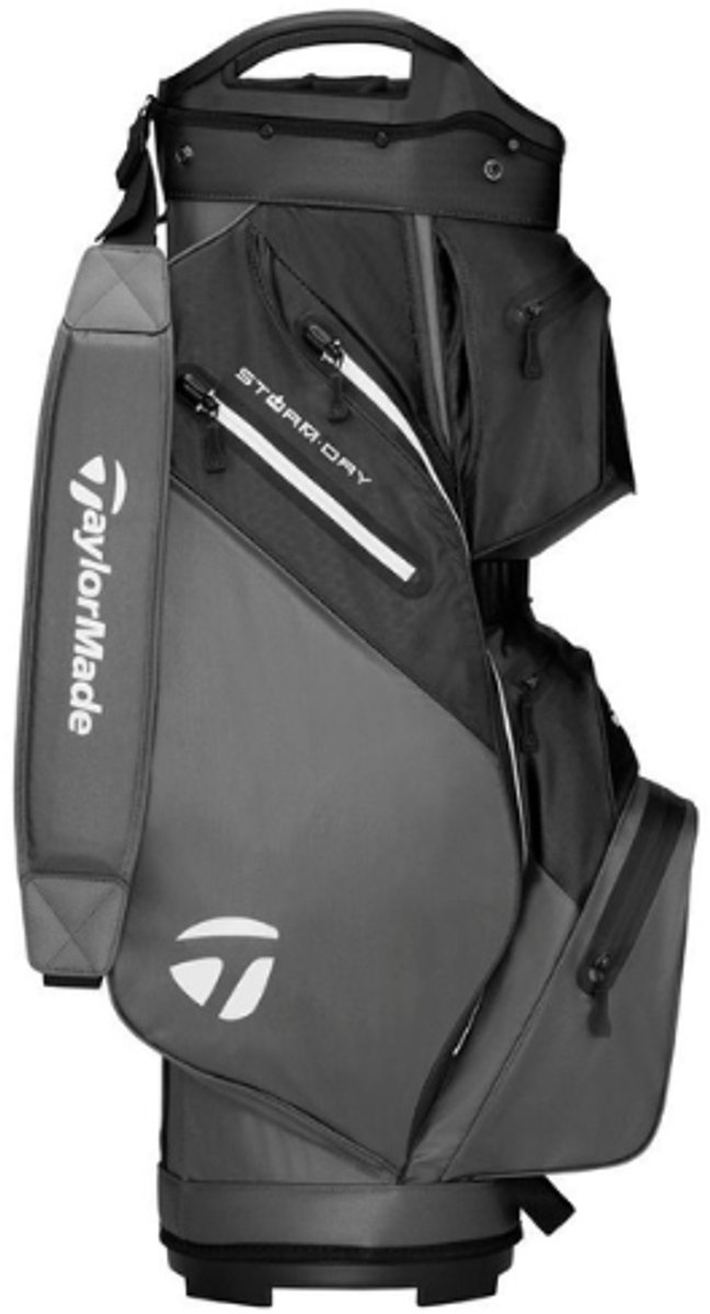 TaylorMade TM26 StormDry Cart Bag Grijs Zwart van Merkloos — afbeelding 3