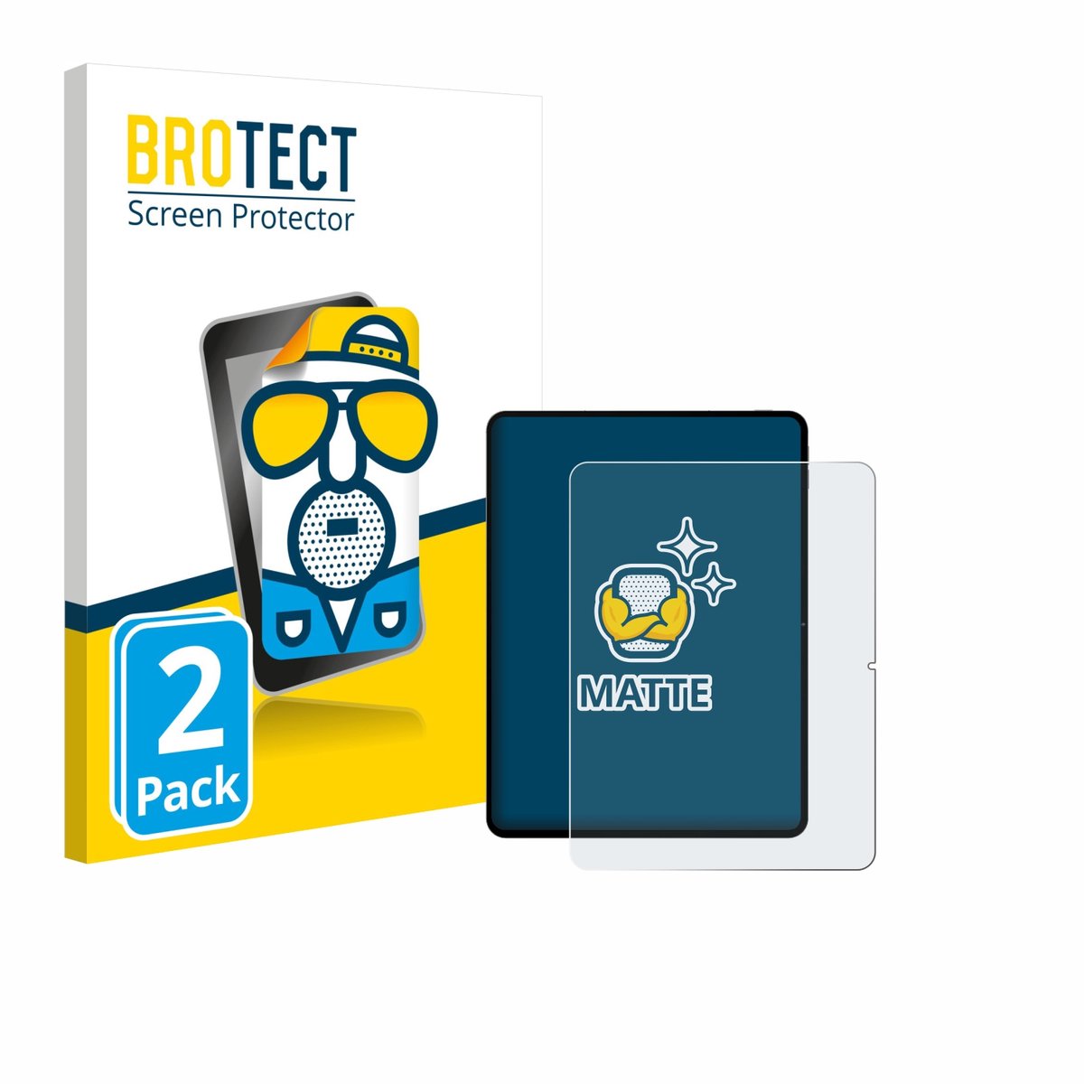 BROTECT - Screenprotector voor Teclast Artpad Pro - Folie Beschermfolie matte 2 Stuks