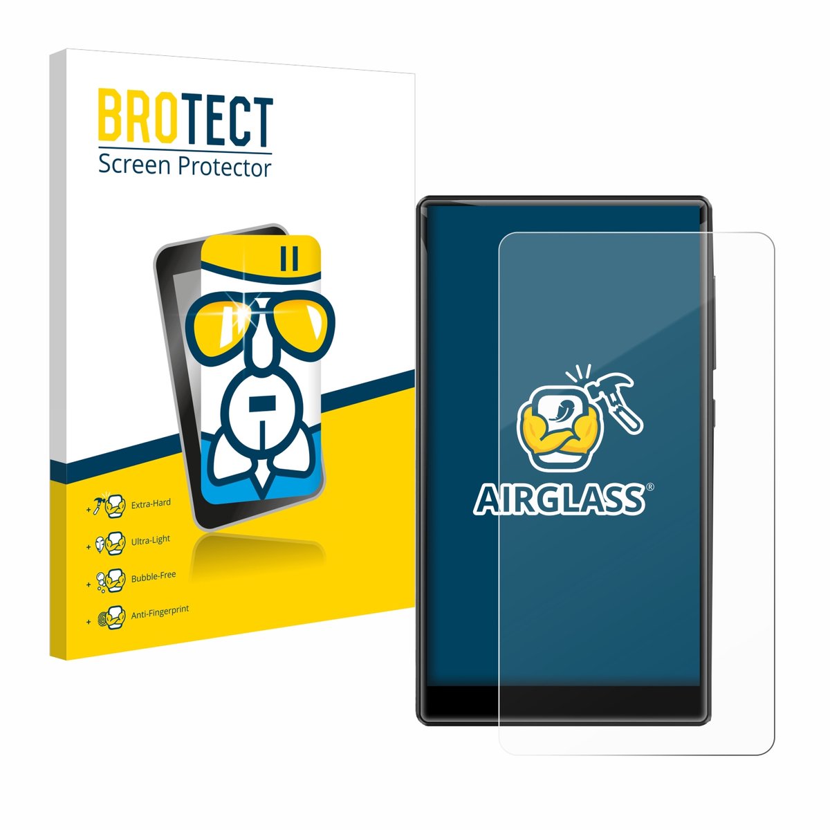 Screenprotector voor innioasis G1-80G Beschermglas transparant