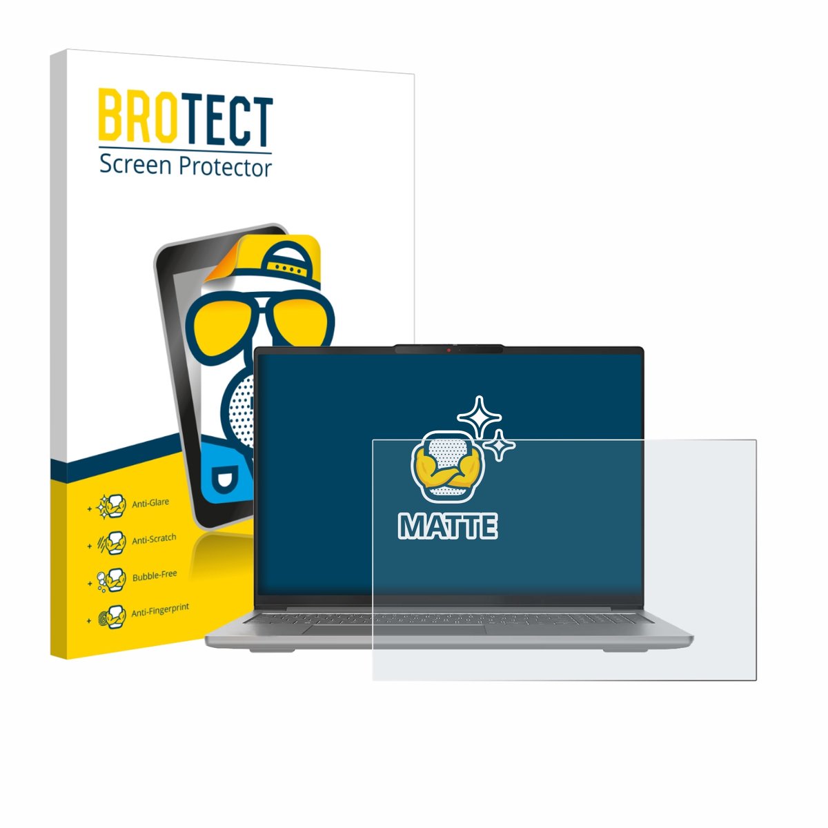 BROTECT - Screenprotector voor Lenovo IdeaPad Pro 5 Gen 10 16" - Folie Beschermfolie matte