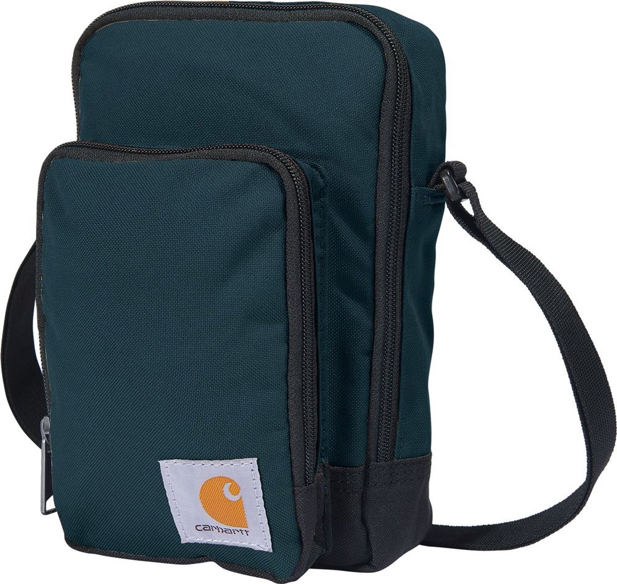 Carhartt Crossbody Tas met Rits - Groen