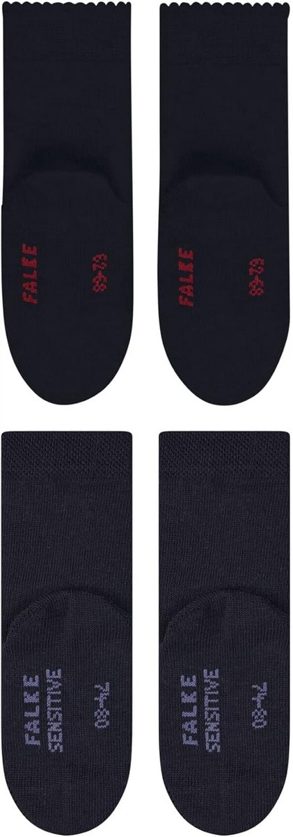 2-Pack Babysokken Duurzaam Katoen met Muispatroon Multicolor Sneakersokken
