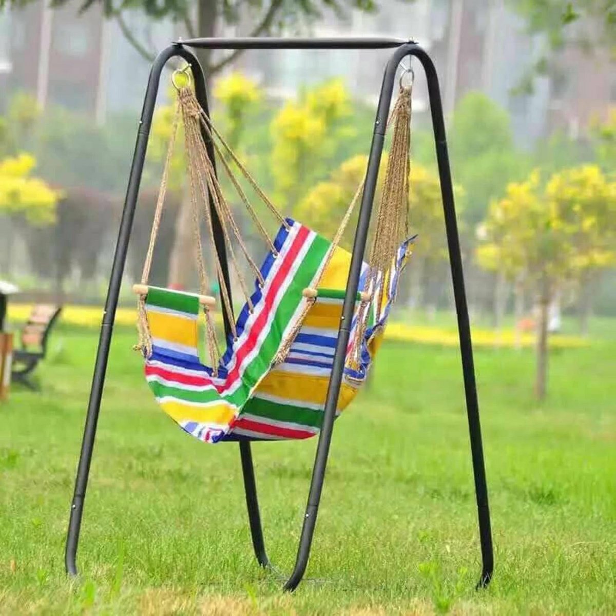 Stevige A-Frame Schommelstoel Standaard voor Hangmat en Schommelstoelen
