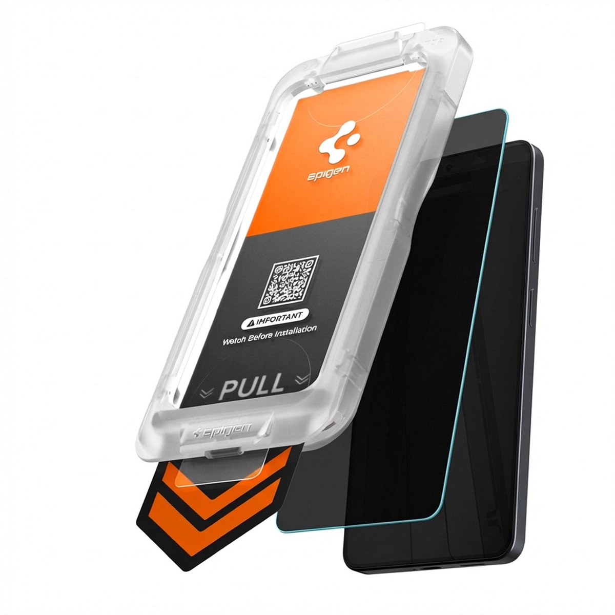 Spigen Glas.tR EZ Fit Pro HD Privacy Galaxy S26+ Plus screenprotector