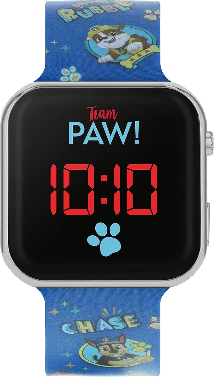 Digitaal Kinderhorloge Blauw met Siliconen Band