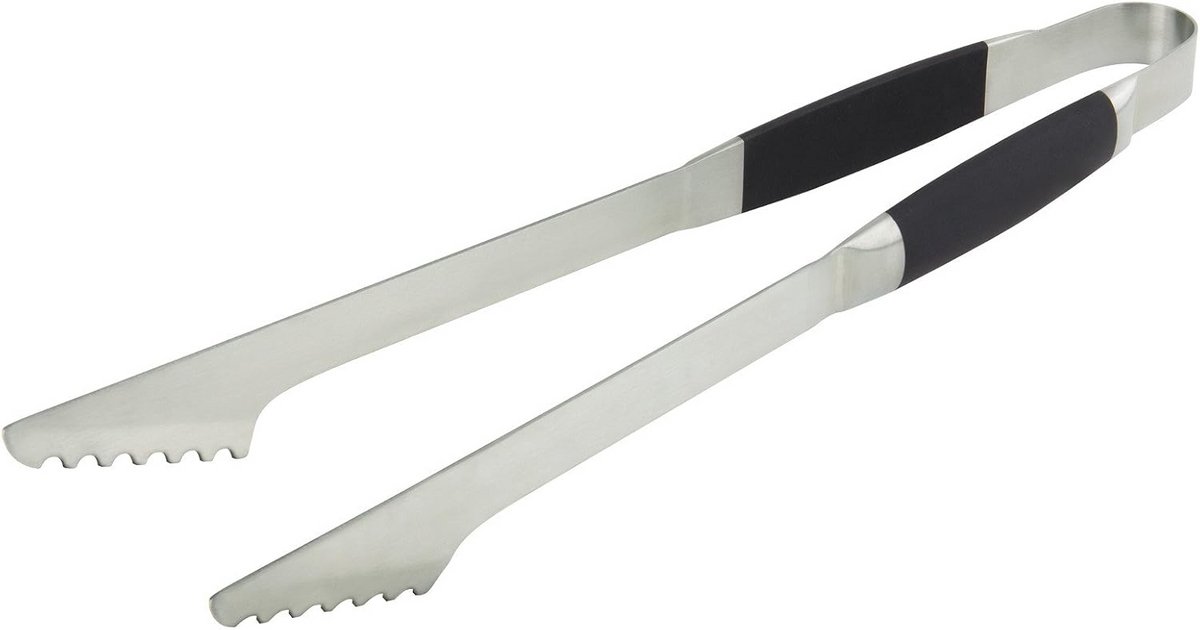 Lange RVS Grilltang met Soft-Touch Handvat voor BBQ