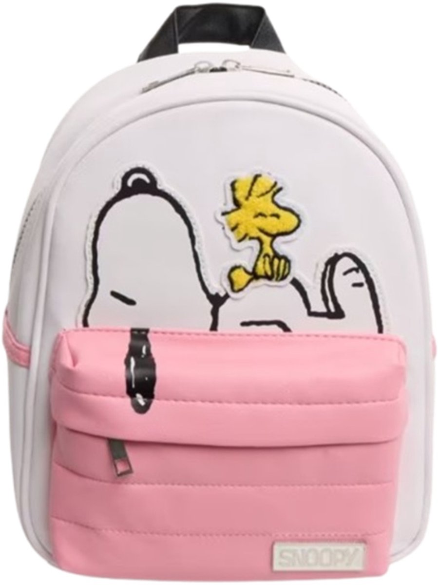 Bioworld Merchandise Snoopy rugzak 25 cm groot - Met 3 compartimenten - Stijlvol design