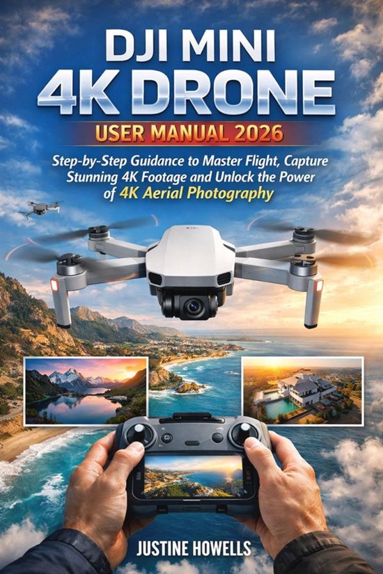 DJI Mini 4K Drone User Manual 2026 - cover