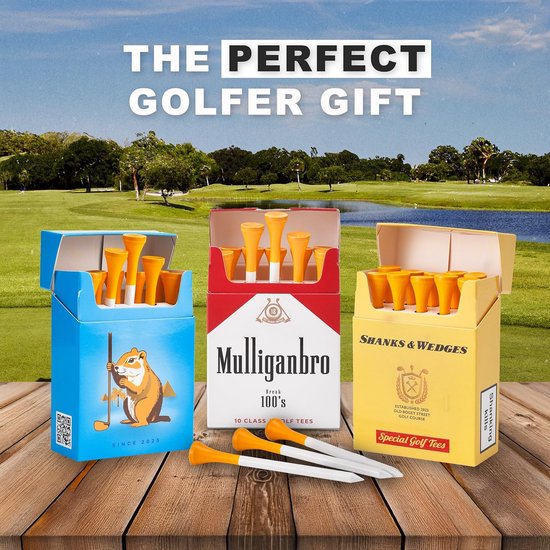 Grappige Golf Tees 10 Pack - Parodie Golfcadeau voor Heren — afbeelding 3