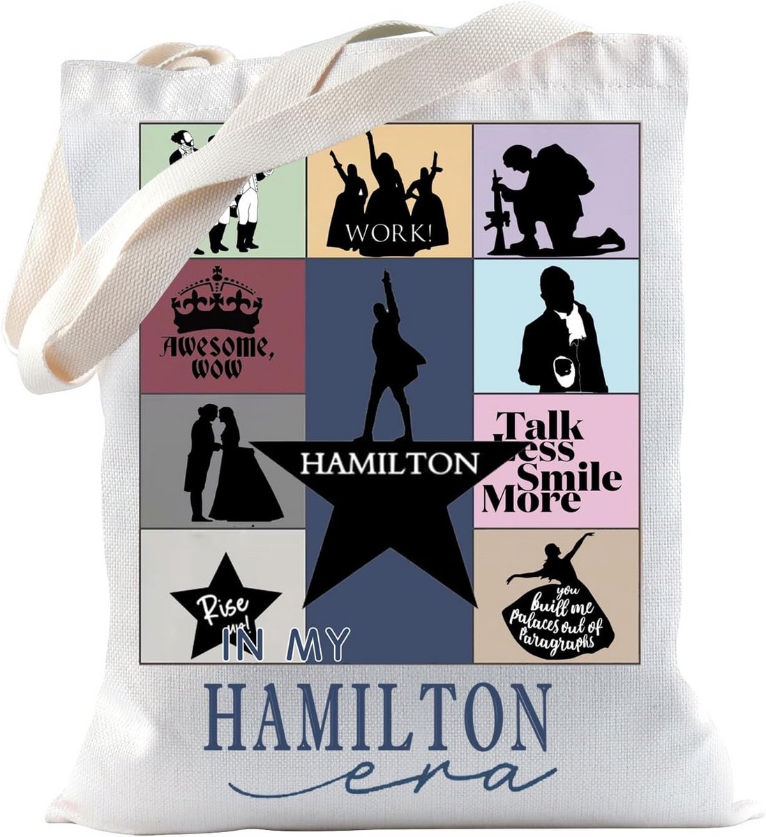 Tote Bag voor Muziekliefhebbers en Theaterfans