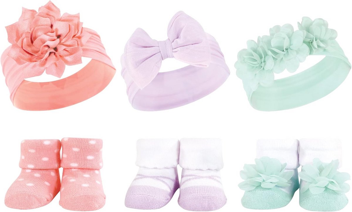 Babymutsje en Sokjes Cadeauset voor Meisjes