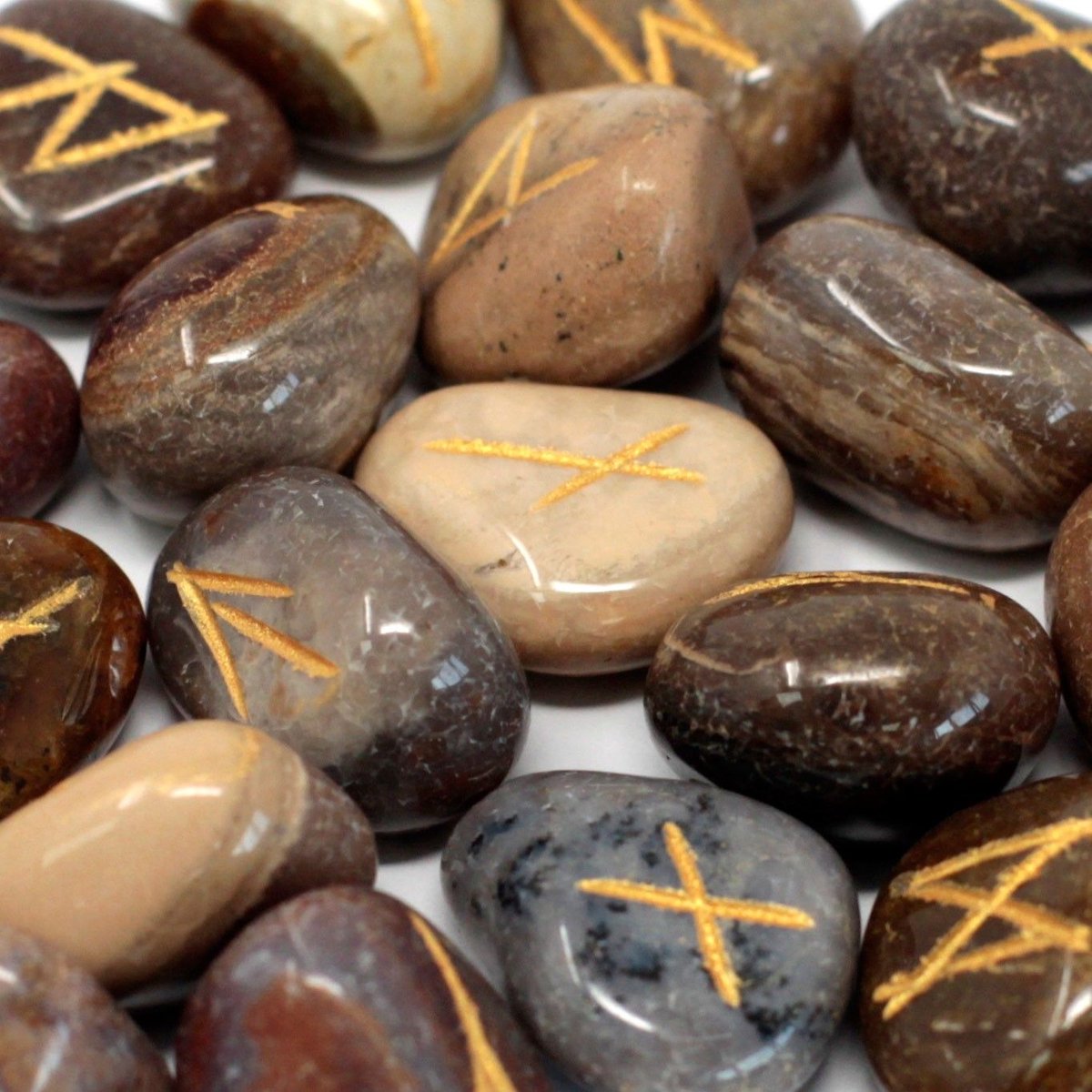Indiase Runenstenen - Fancy Jasper