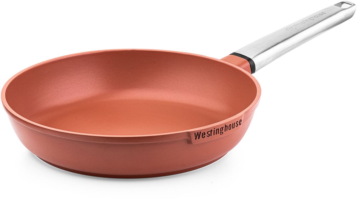Westinghouse Performance Series - Koekenpan Inductie 24cm - Oven Geschikt - Rood - PFOA Vrij