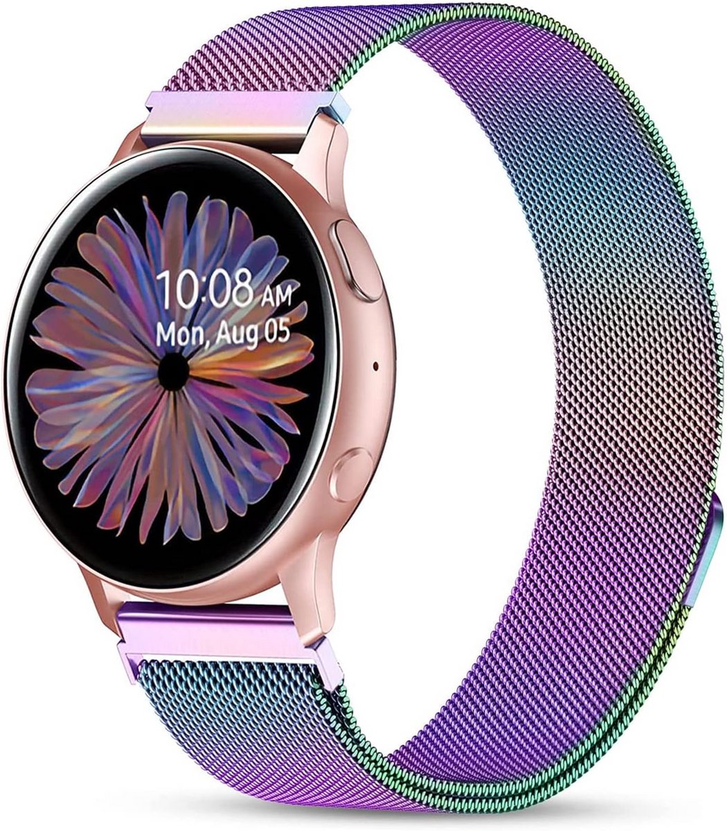 20mm Metalen Horlogeband RVS Geschikt voor Diverse Smartwatches en Horloges