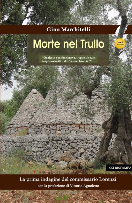 Morte nel trullo - la prima indagine del commissario Lorenzi - cover