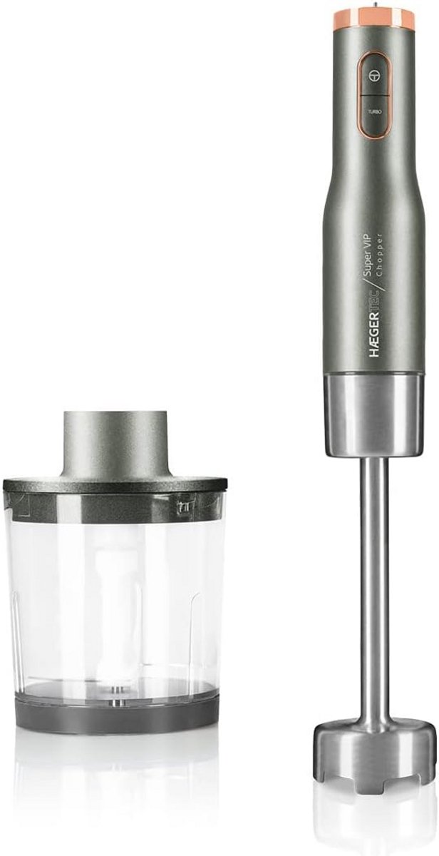 Staafmixer - Keukenmixer - Eten Bereiden - Turbo Functie - 800 Watt - Titanium — afbeelding 3