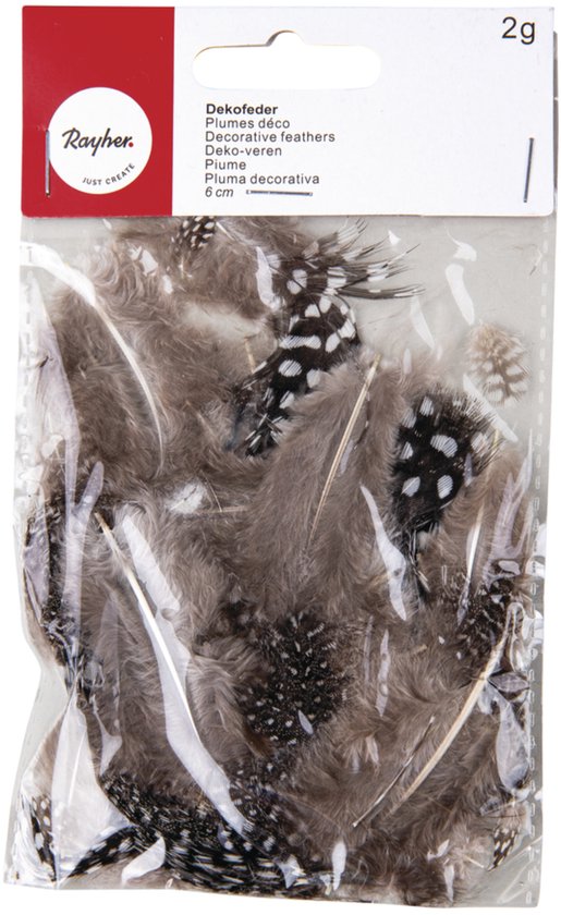 40x Décoration en plumes de duvet