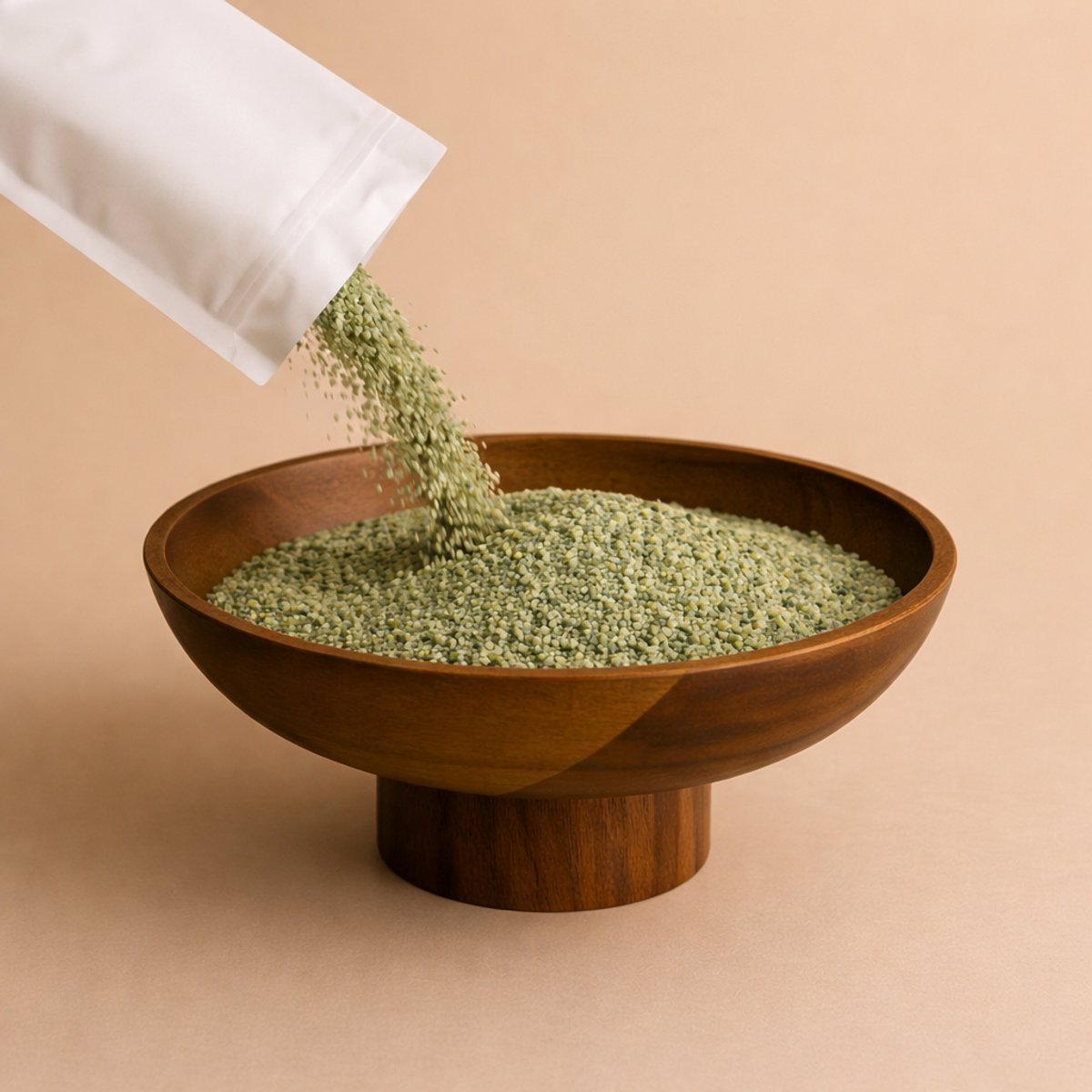 Candelus Sand Wax Groen 1kg Inclusief Lonten Kerstcadeau – Kaarsenzand – Kaarsen Maken – Kaarsen – Kaarslont – Wax in Sandvorm – Kaarswas – 100% Plantaardig