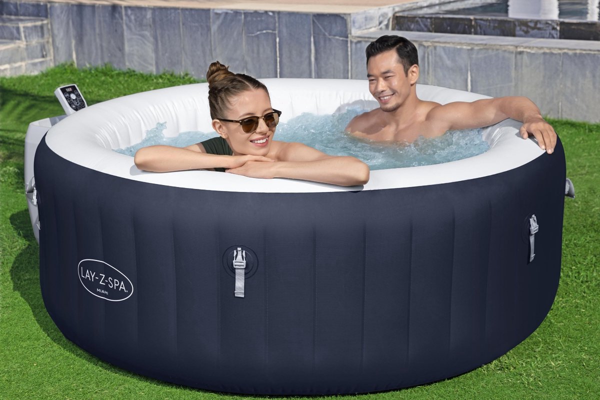 Lay-Z-Spa Miami EnergySense AirJet spa gonflable - 4 personnes