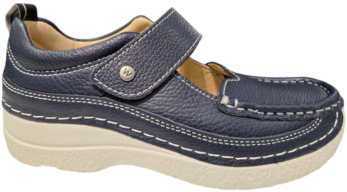 Wolky 0621471 870 Combi Floater Bandschoenen Leer Dames – 43 Blauw