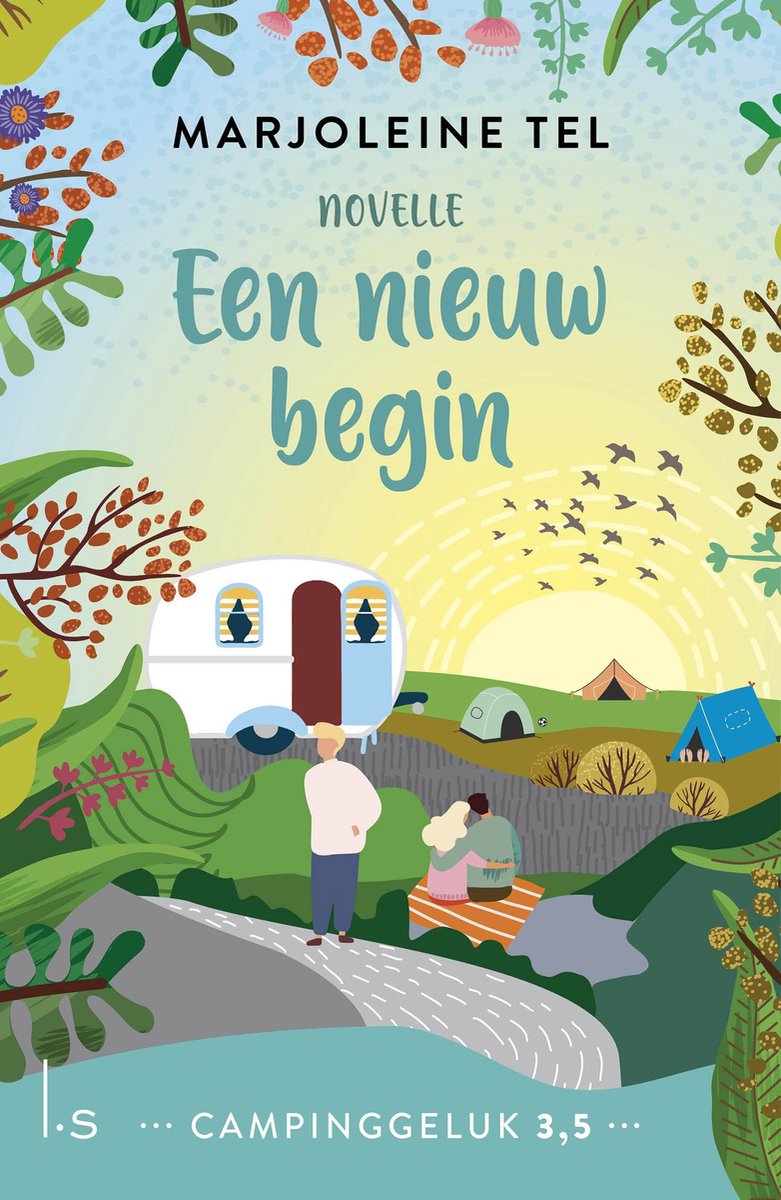 Omslag van Campinggeluk 35 - Een nieuw begin