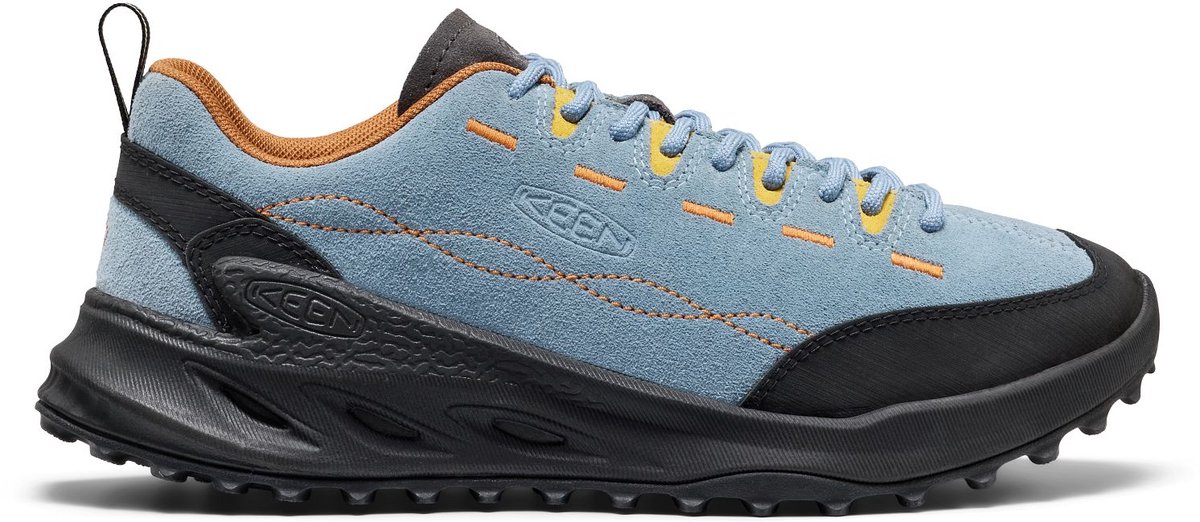 Keen Jasper Zionic Dames Sneakers Suede Faded /Magnet Blauw