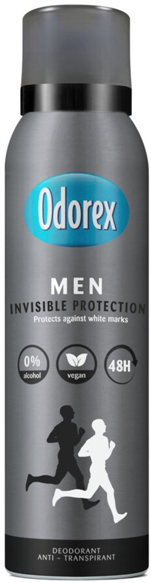 Odorex For Men Invisible Protection Anti-Transpirant Deodorant Spray - 150ml