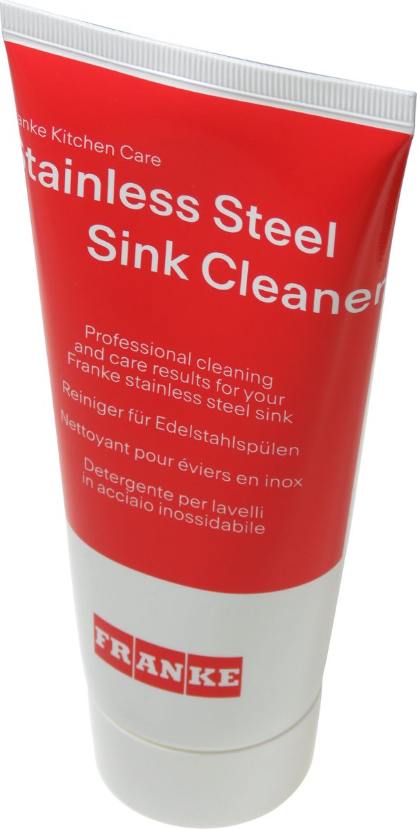 Franke Kitchen Care Sink Cleaner - RVS Spoelbak Reiniger - 200 ml - Roestvrijstaal reinigingscrème