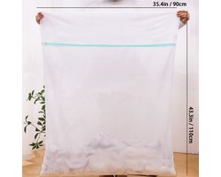 Livé® Extra Grote Waszak 90×110 cm – Ademend met Ritssluiting
