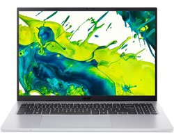 Acer Aspire Go 16 AG16-71P-59GH Intel® Core™ i5 120U Laptop 40,6 cm (16") WUXGA 16 GB DDR5-SDRAM 512 GB SSD Wi-Fi 6 (802.11ax) Windows 11 Home Zilver