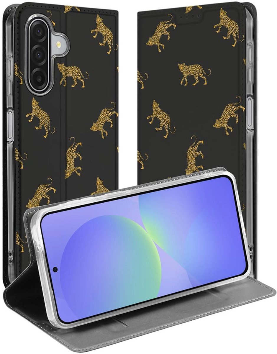 Book Cover Samsung Galaxy A17 Leopards