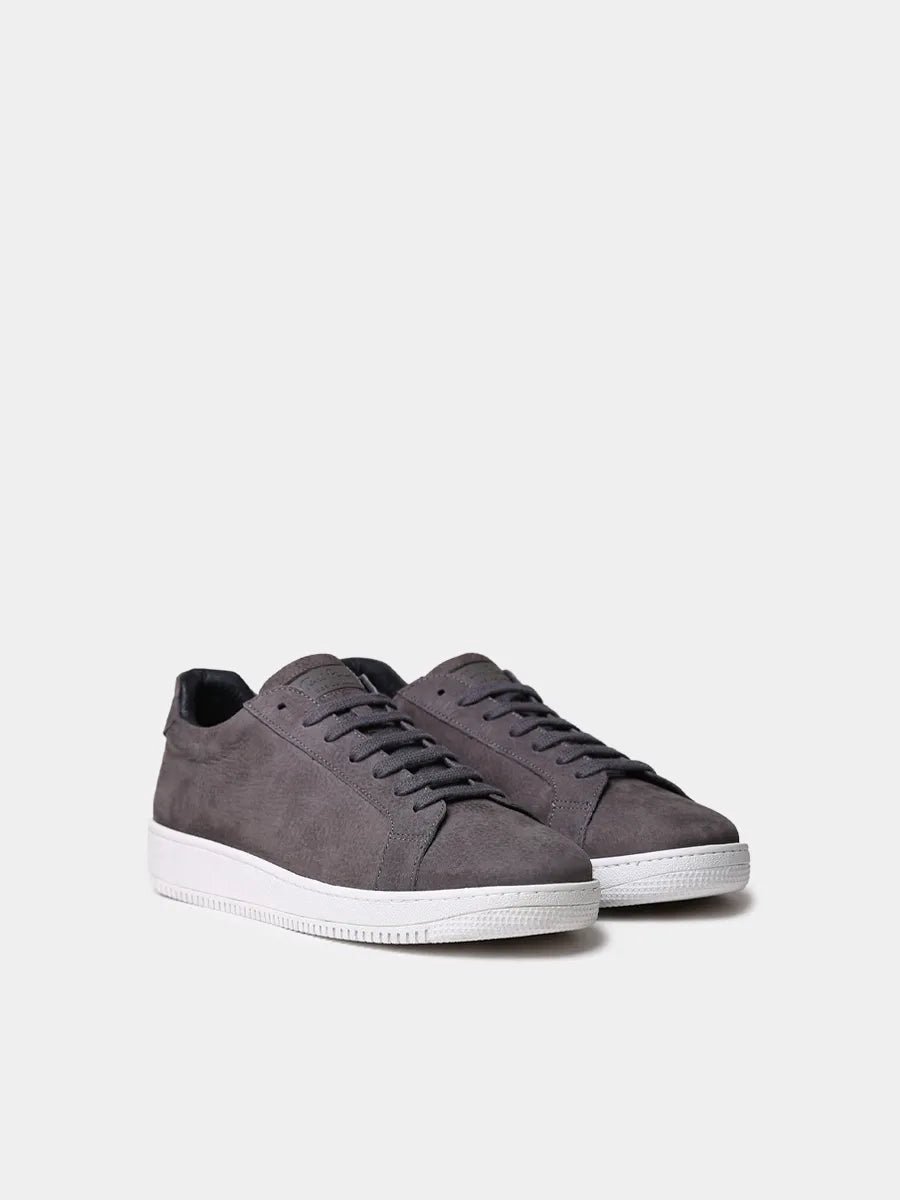 Nubuck vetersneakers voor heren | DALMAU