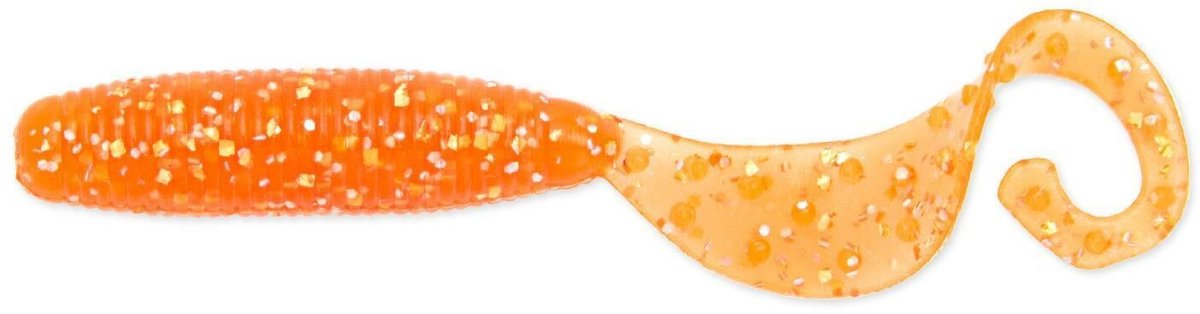 Reins Fat G-Tail Grub 2 Chika Chika Orange 5cm Chika Chika Orange