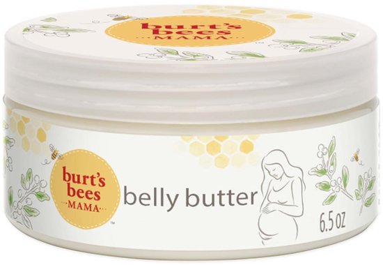 Burt's Bees Mama Belly Butter – Stretch Mark Cream voor Buik, Prenatale & Postnatale Huidverzorging, Shea Butter & Vitamine E