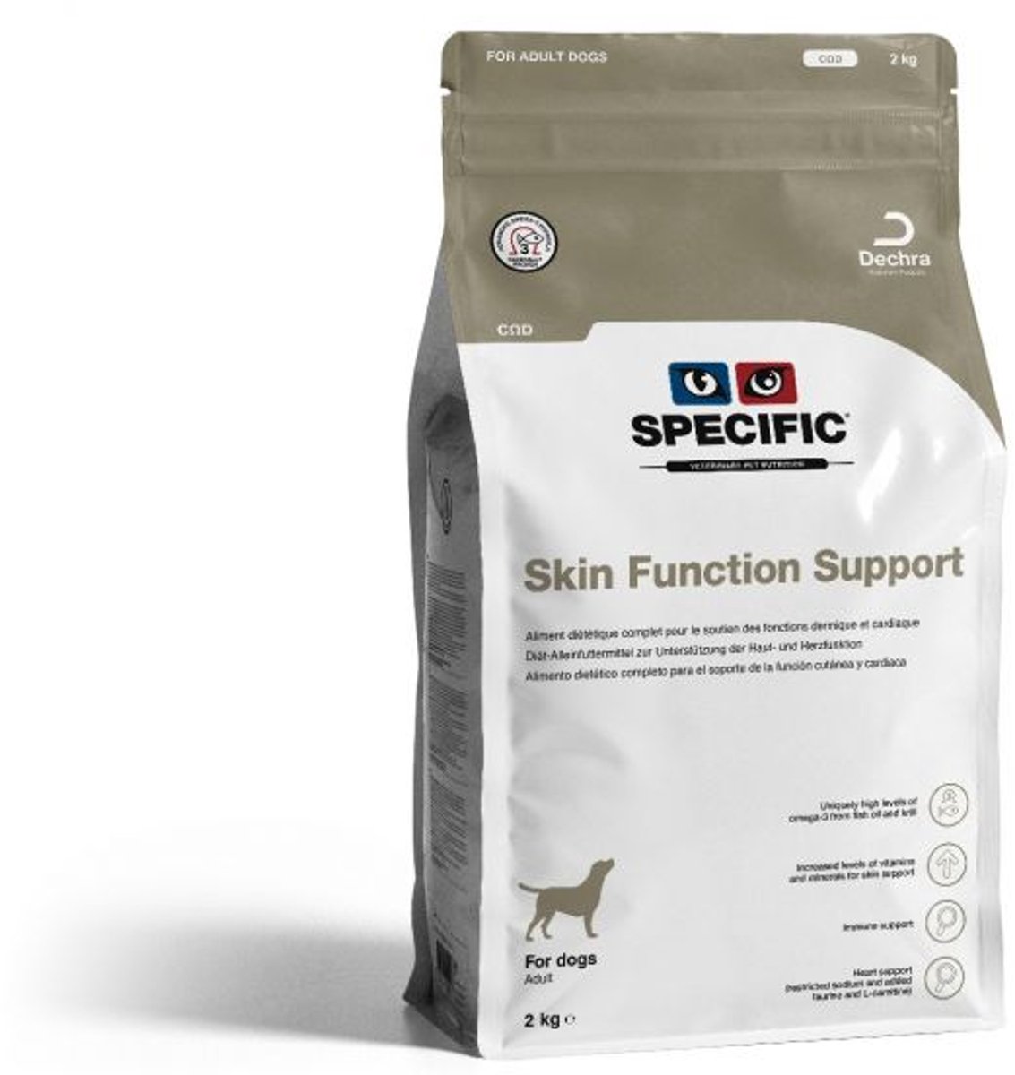 SPECIFIC Specific Cod Huidfunctie Ondersteuning – Hondenvoer – 4kg