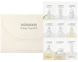 Mixsoon Glass Skin Trial Kit - Korean Skincare Set - 9 Delig