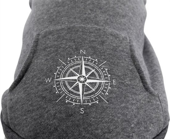 Trixie Be Nordic Hondentrui Hoodie Flensburg Grijs van Merkloos	 — afbeelding 4