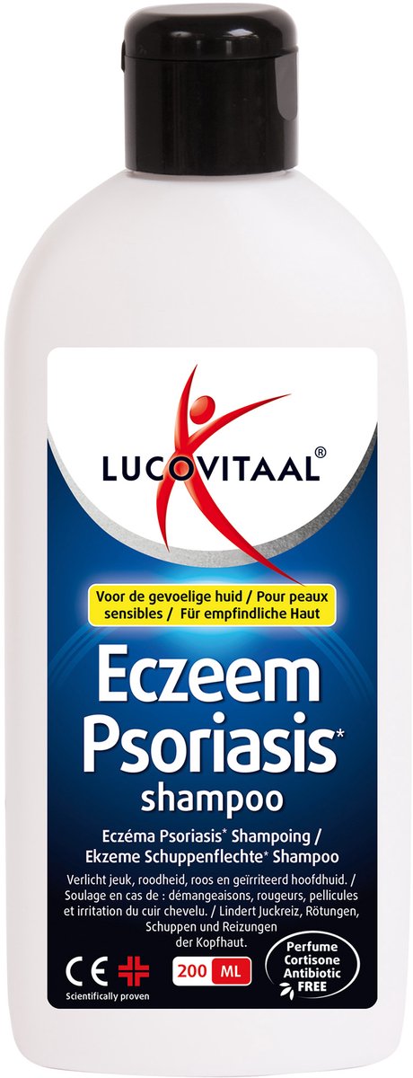 Bol.com Lucovitaal - Eczeem Psoriasis Shampoo - 200 mililiter - Medisch Hulpmiddel aanbieding