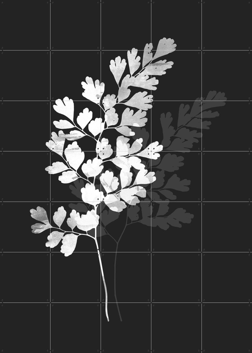 IXXI Watercolor Leaves 14, Mareike Böhmer - 100 x 140 cm - Gratis ophangtool - Grote wanddecoratie en posters - Minimalisme, Grafisch Ontwerp