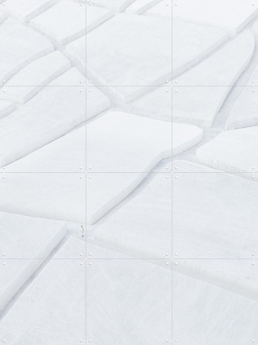 IXXI Lonely, Witoid Ziomek & Various - 60 x 80 cm - Gratis ophangtool - Grote wanddecoratie en posters - Abstract, Fotografie, Minimalisme