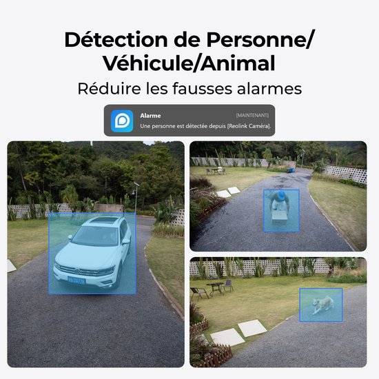 Reolink Duo 2 PoE 4K Dubbele-Lens PoE Beveiligingscamera Systeem, Buiten IP-camera voor Thuis met 180° Beeldhoek, Persoons-/Voertuig-/Huisdierendetectie, Kleuren Nachtzicht, Tweewegcommunicatie, Tot 512GB microSD-kaart van Reolink — afbeelding 2