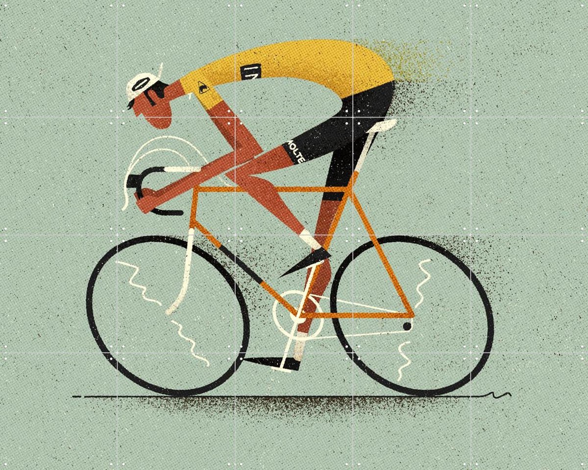 IXXI Merckx, Studio Muti - 100 x 80 cm - Gratis ophangtool - Grote wanddecoratie en posters - Illustraties, Speels, Kleurrijk, Grafisch Ontwerp
