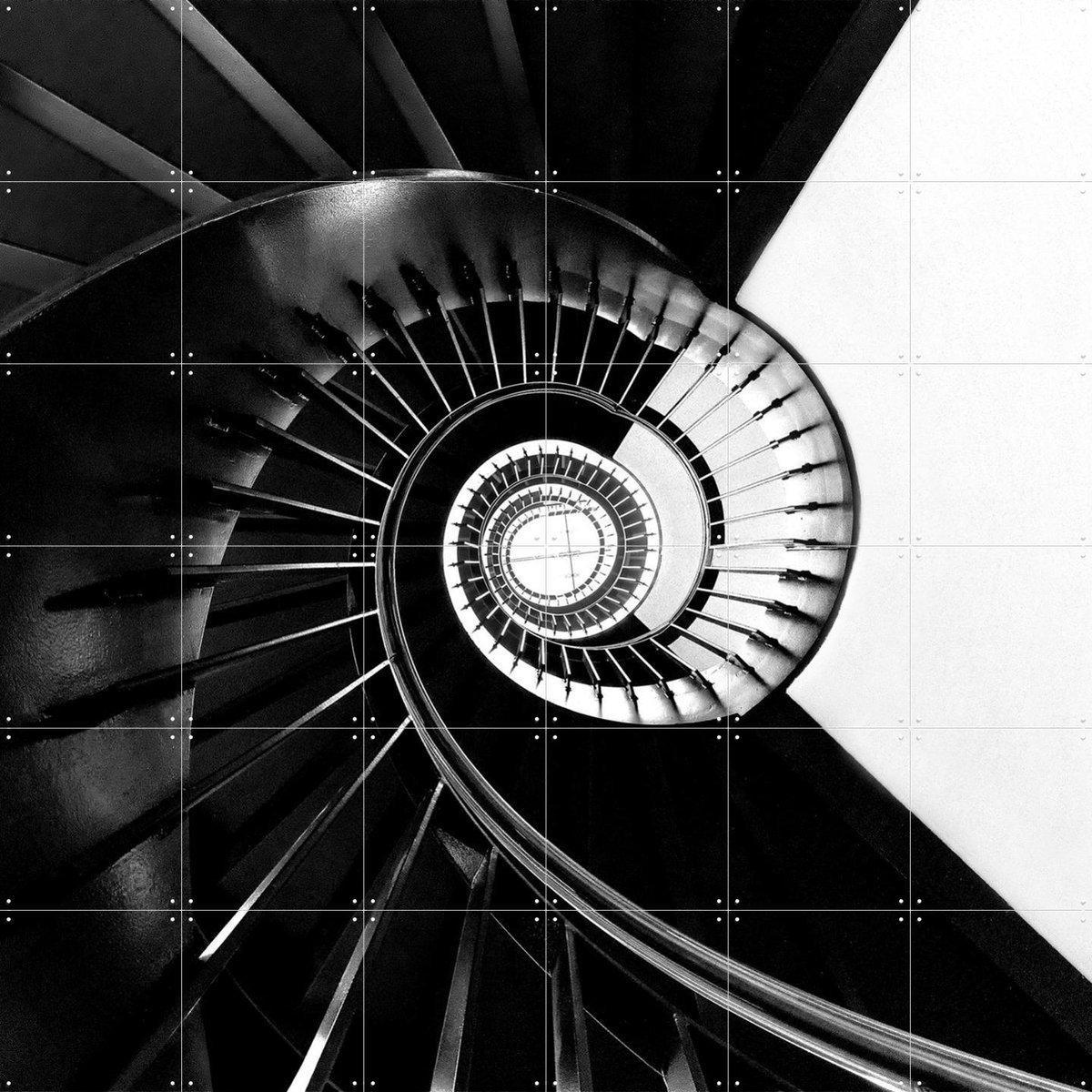 IXXI Upside Downside, Wilma Wijers Smeets & Various - 120 x 120 cm - Gratis ophangtool - Grote wanddecoratie en posters - Fotografie, Minimalisme