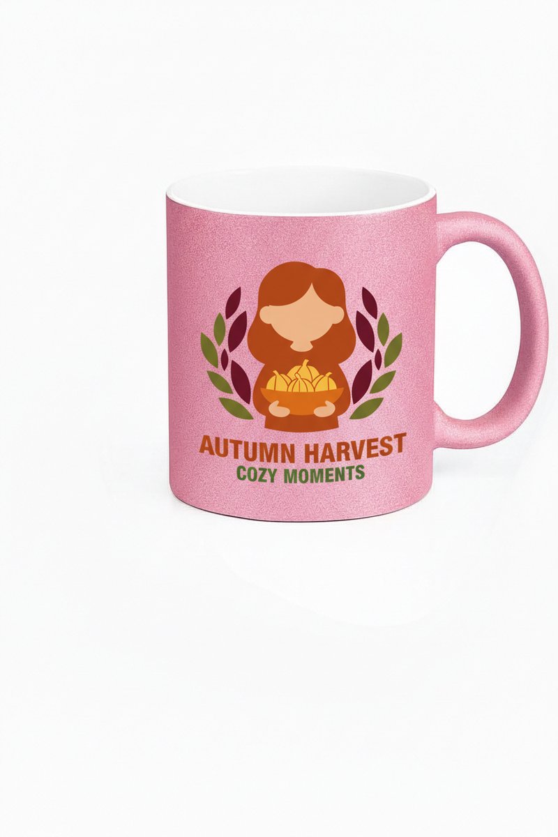 Herfstoogst Mok - Cozy Moments - Keramische Koffiemok met Herfst Design